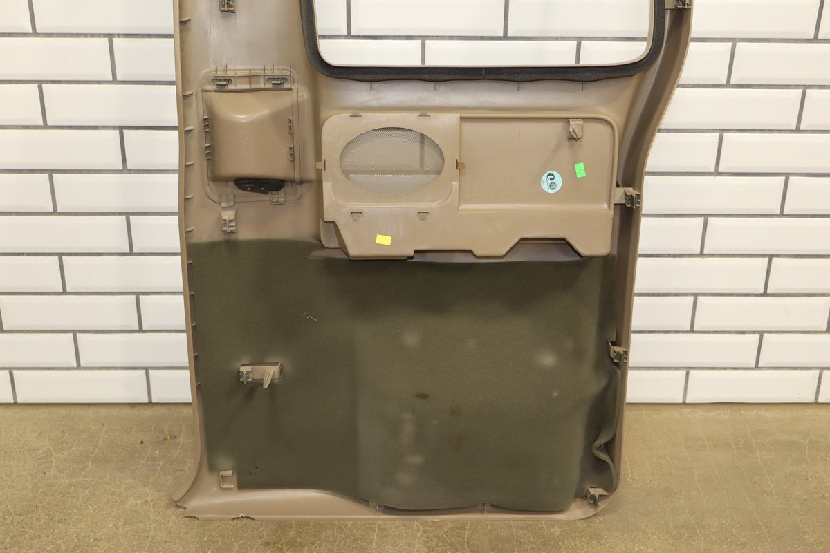 2002 Chevrolet Silverado 2500 Left Rear Door Panel Tan 522