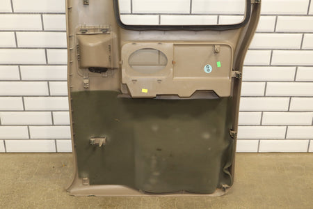2002 Chevrolet Silverado 2500 Left Rear Door Panel Tan 522