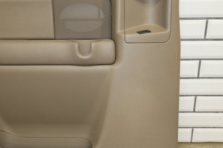 2002 Chevrolet Silverado 2500 Left Rear Door Panel Tan 522
