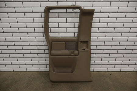 2002 Chevrolet Silverado 2500 Left Rear Door Panel Tan 522