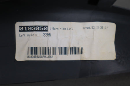 2002 Chevrolet Silverado 2500 Pair A Pillar Trim Graphite 12D
