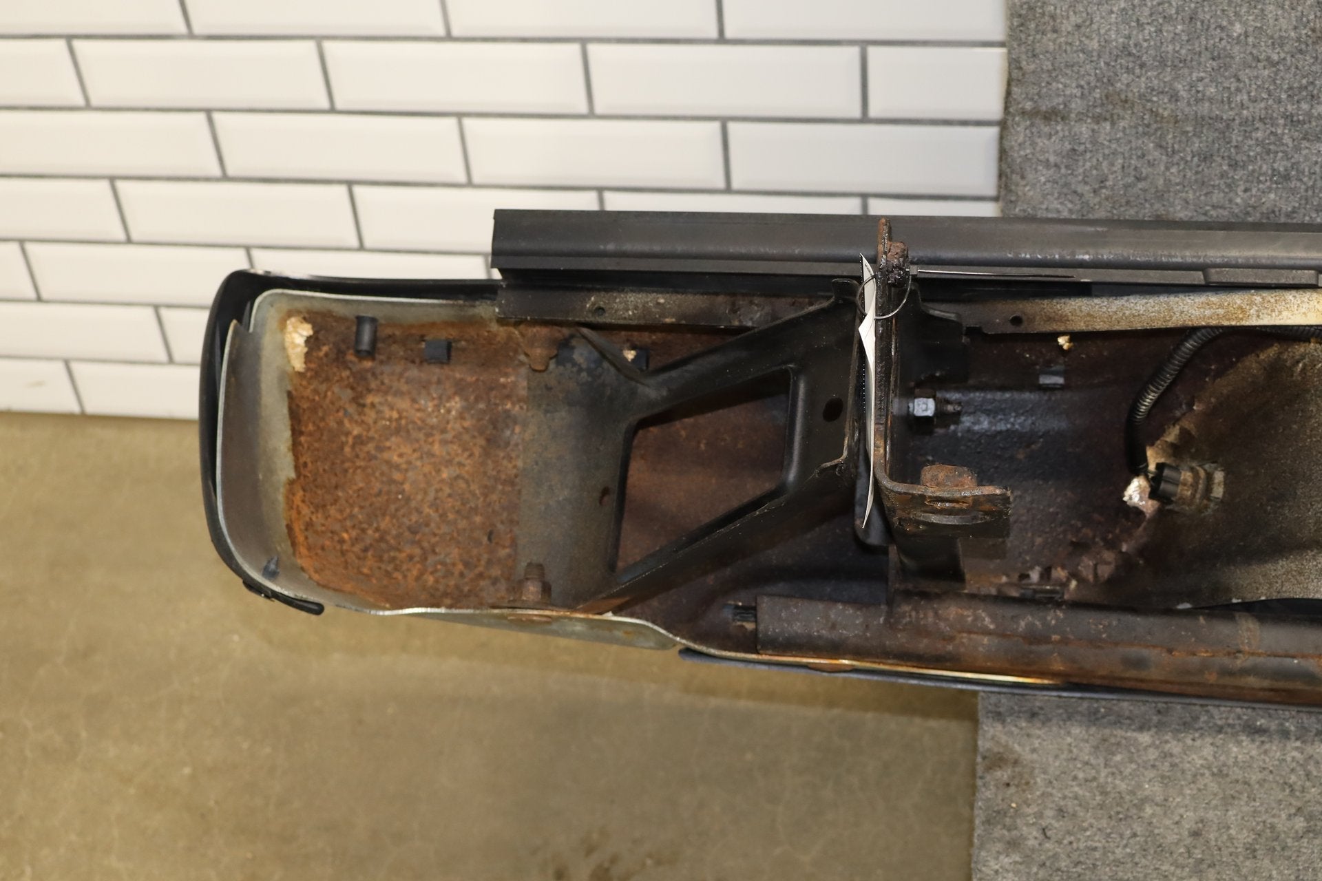 2002 Chevrolet Silverado 2500 Rear Bumper Forest Green 47
