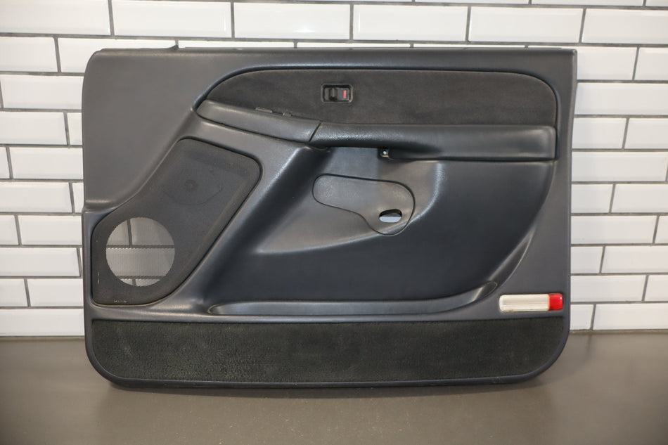 2002 Chevrolet Silverado 2500 Right Front Door Trim Panel Graphite 12