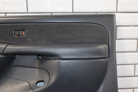 2002 Chevrolet Silverado 2500 Right Front Door Trim Panel Graphite 12