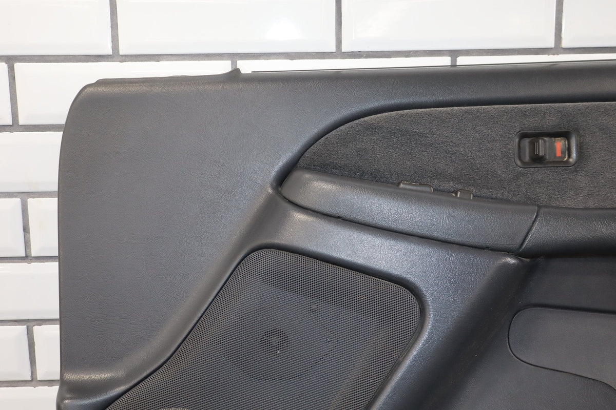 2002 Chevrolet Silverado 2500 Right Front Door Trim Panel Graphite 12