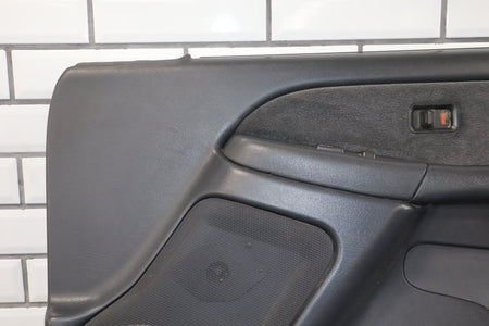 2002 Chevrolet Silverado 2500 Right Front Door Trim Panel Graphite 12