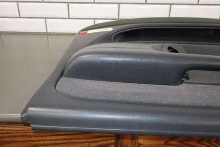 2002 Chevrolet Silverado 2500 Right Front Door Trim Panel Graphite 12
