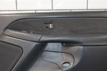 2002 Chevrolet Silverado 2500 Right Front Door Trim Panel Graphite 12