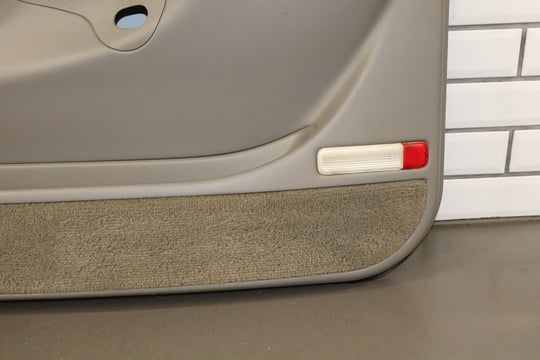 2002 Chevrolet Silverado 2500 Right Front Door Trim Panel Grey 922