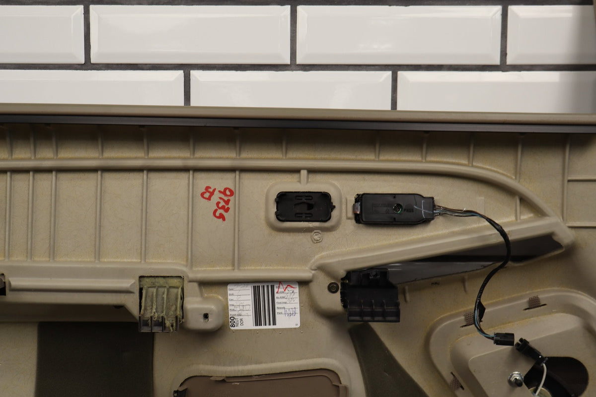 2002 Chevrolet Silverado 2500 Right Front Door Trim Panel Tan 522