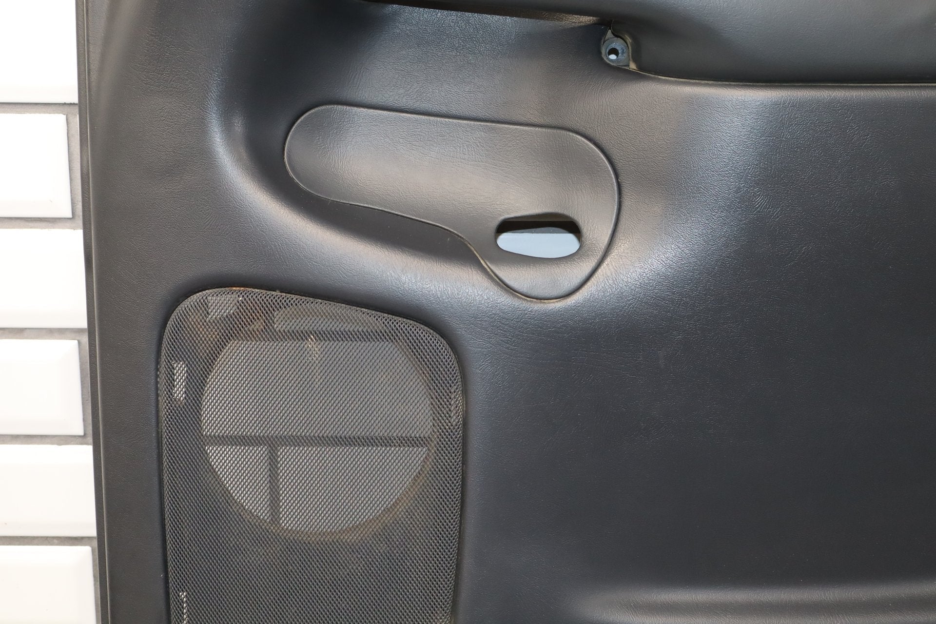 2002 Chevrolet Silverado 2500 Right Rear Door Trim Panel Graphite 12