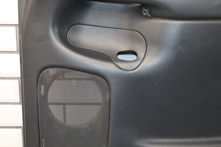 2002 Chevrolet Silverado 2500 Right Rear Door Trim Panel Graphite 12