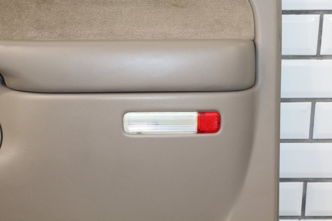 2002 Chevrolet Silverado 2500 Right Rear Door Trim Panel Light Neutral 52