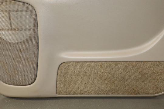 2002 Chevrolet Silverado 2500 Right Rear Door Trim Panel Light Neutral 52