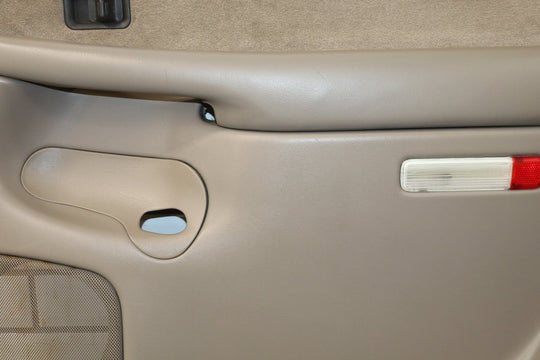 2002 Chevrolet Silverado 2500 Right Rear Door Trim Panel Light Neutral 52
