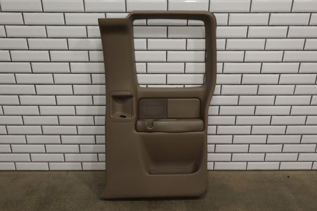 2002 Chevrolet Silverado 2500 Right Rear Door Trim Panel Tan 522