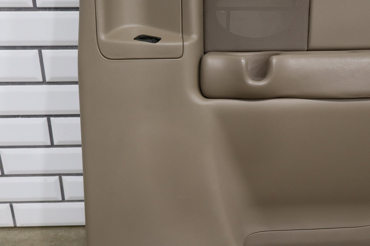 2002 Chevrolet Silverado 2500 Right Rear Door Trim Panel Tan 522