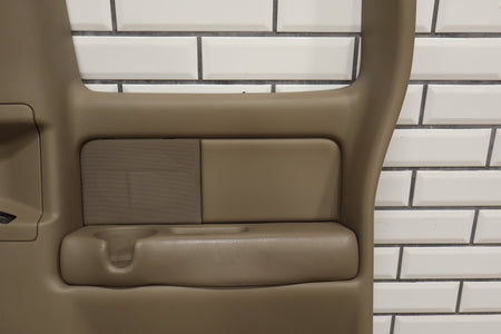 2002 Chevrolet Silverado 2500 Right Rear Door Trim Panel Tan 522