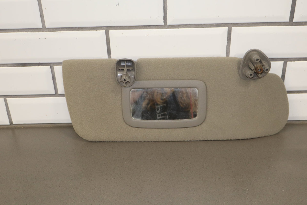 2002 Chevrolet Silverado 2500 Sun Visor Pair Left/Right Graphite 12
