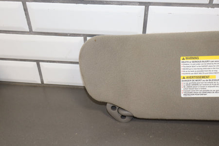 2002 Chevrolet Silverado 2500 Sun Visor Pair Left/Right Graphite 12