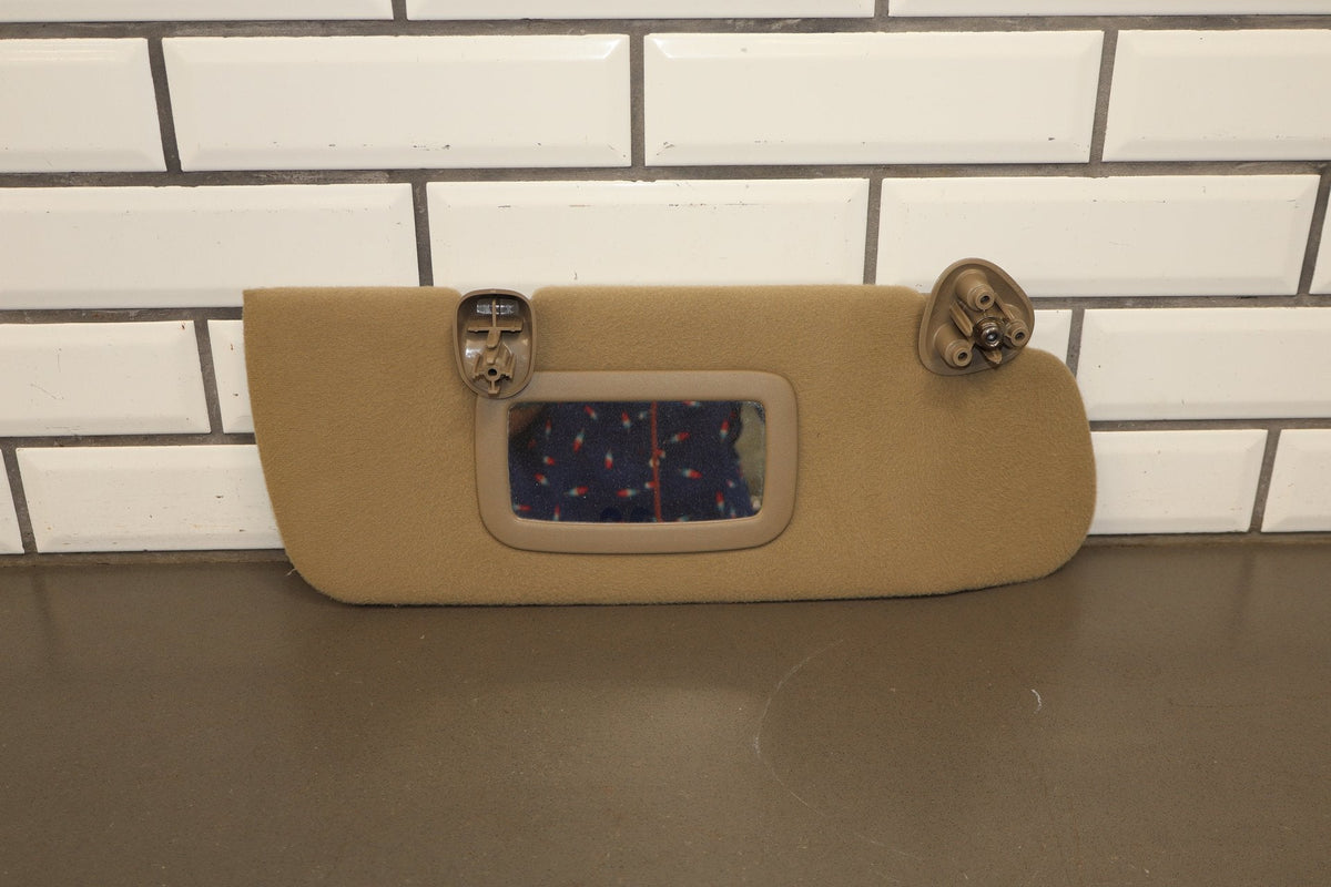 2002 Chevrolet Silverado 2500 Sun Visor Pair Left/Right Tan 522