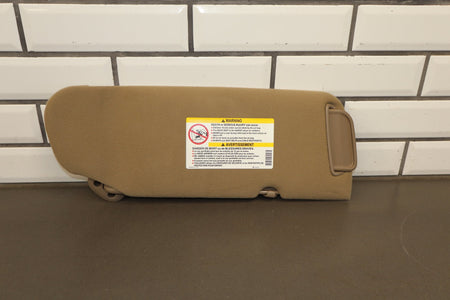 2002 Chevrolet Silverado 2500 Sun Visor Pair Left/Right Tan 522