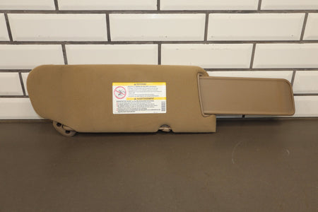 2002 Chevrolet Silverado 2500 Sun Visor Pair Left/Right Tan 522