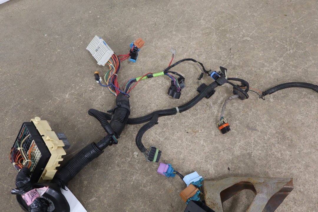 2002 Chevrolet Silverado 2500HD Dash Wiring Harness 2wd Manual Climate Control