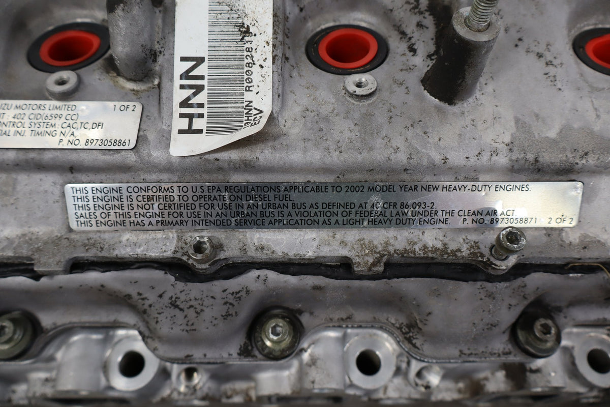 2002 Chevrolet Silverado 3500 Left Cylinder Head OEM
