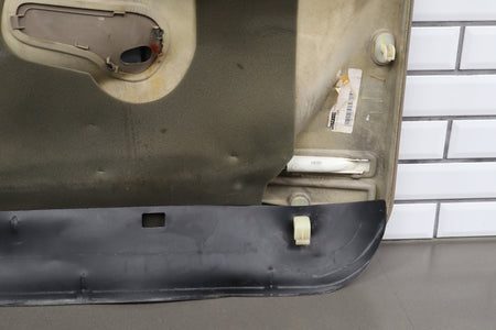 2002 Chevrolet Silverado Left Front Door Trim Panel Tan 52