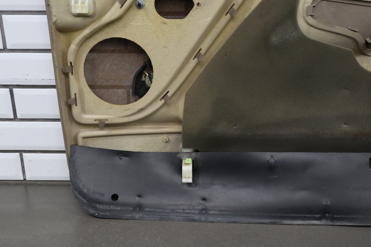 2002 Chevrolet Silverado Left Front Door Trim Panel Tan 52