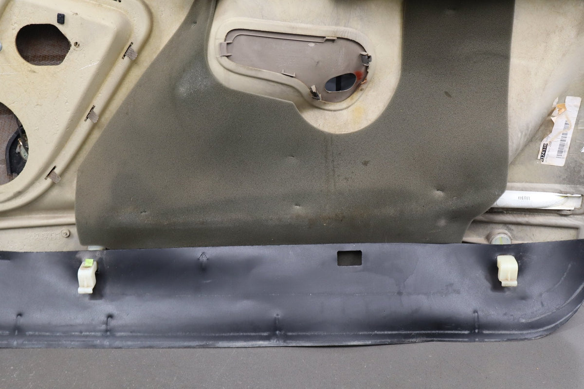 2002 Chevrolet Silverado Left Front Door Trim Panel Tan 52