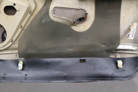 2002 Chevrolet Silverado Left Front Door Trim Panel Tan 52