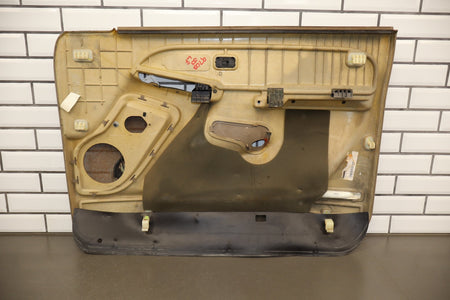 2002 Chevrolet Silverado Left Front Door Trim Panel Tan 52