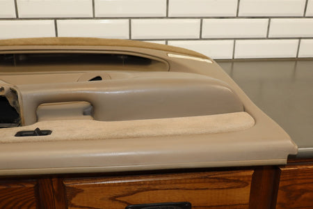 2002 Chevrolet Silverado Left Front Door Trim Panel Tan 52