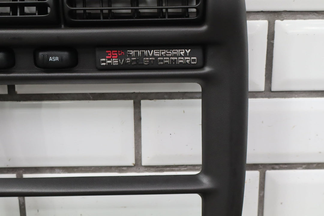 2002 Chevy Camaro Radio Bezel OEM *35th Anniversary Badging*