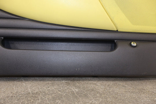2002 Ford Thunderbird Left Front Door Trim Panel Yellow AY