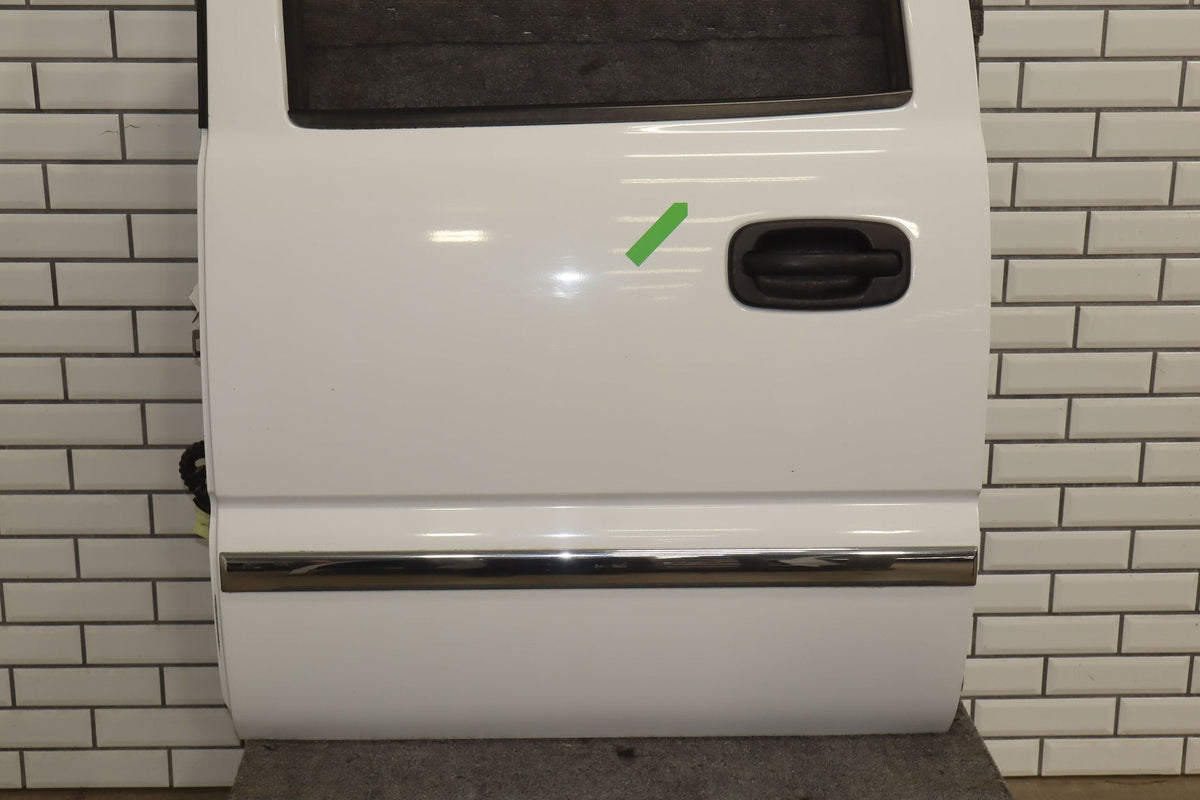 2002 GMC Sierra 2500 Crew Cab Left Rear Door Summit White