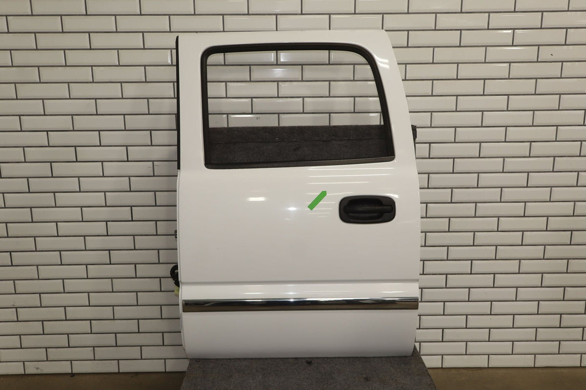 2002 GMC Sierra 2500 Crew Cab Left Rear Door Summit White