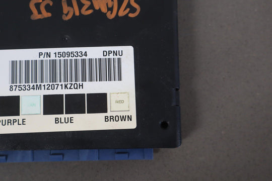 2002 GMC Sierra 2500HD LB7 Duramax BCM Body Control Module 15095334