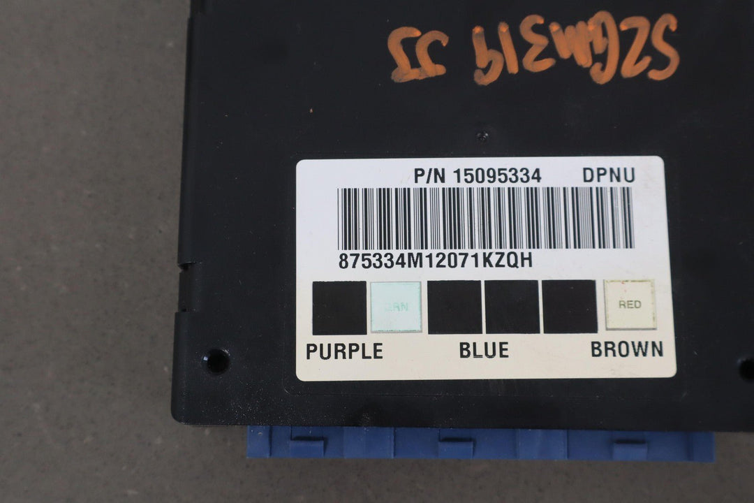 2002 GMC Sierra 2500HD LB7 Duramax BCM Body Control Module 15095334