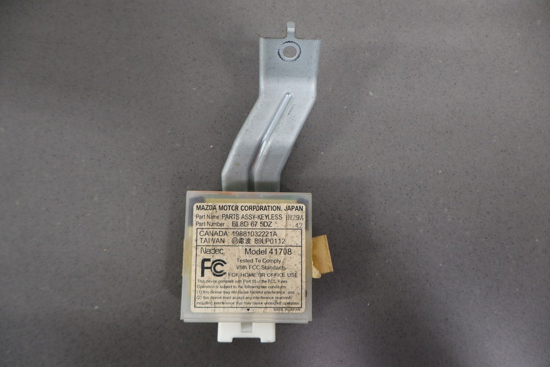 2002 Mazda Miata NB 10 Pc Keyless Entry Kit ECU - Ignition - LockCylinders - Modules