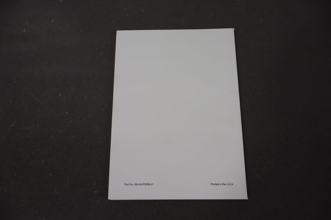 2002 Mazda Miata NB Owners Manual Warranty Info & Pouch