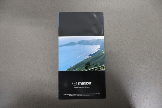2002 Mazda Miata NB Special Edition Owners Manual & Warranty Info