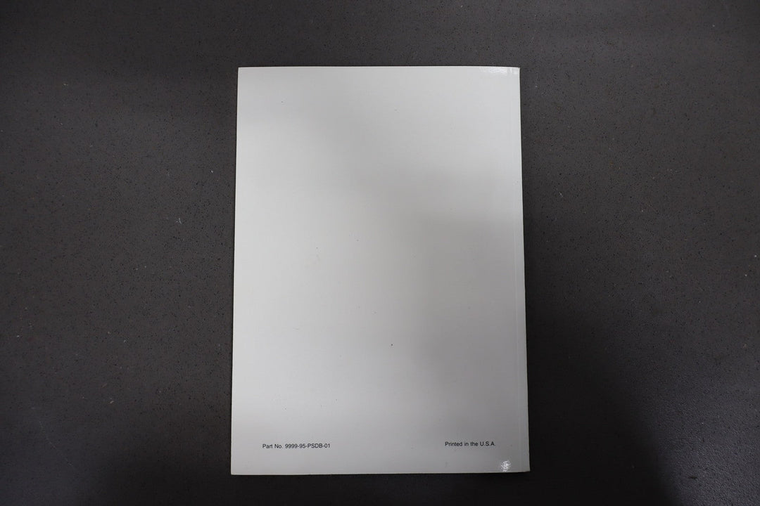 2002 Mazda Miata NB Special Edition Owners Manual & Warranty Info