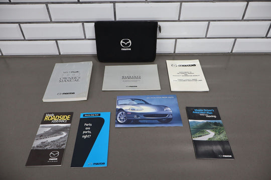 2002 Mazda Miata NB Special Edition Owners Manual & Warranty Info