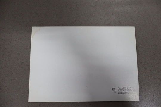 2002 Mazda Miata NB Special Edition Owners Manual & Warranty Info