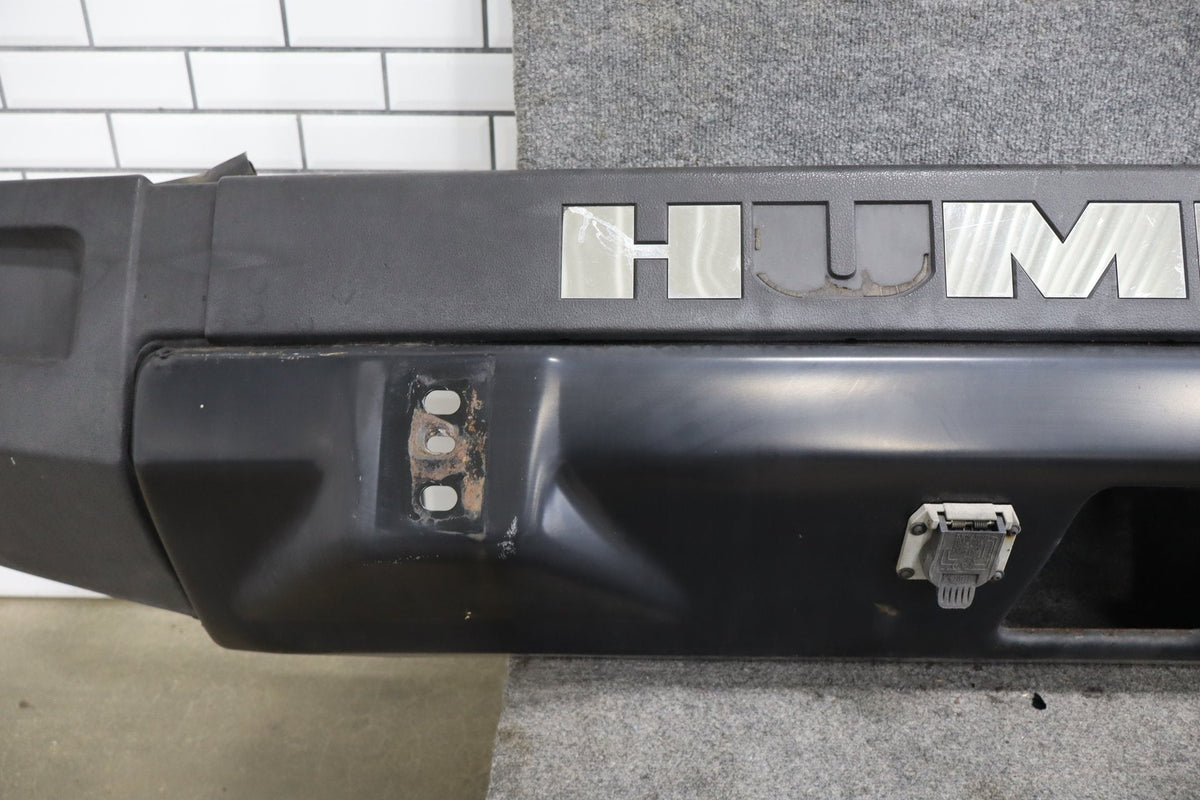 2003-05 Hummer H2 Rear Bumper Assembly W/ End Caps, Bumper Cover