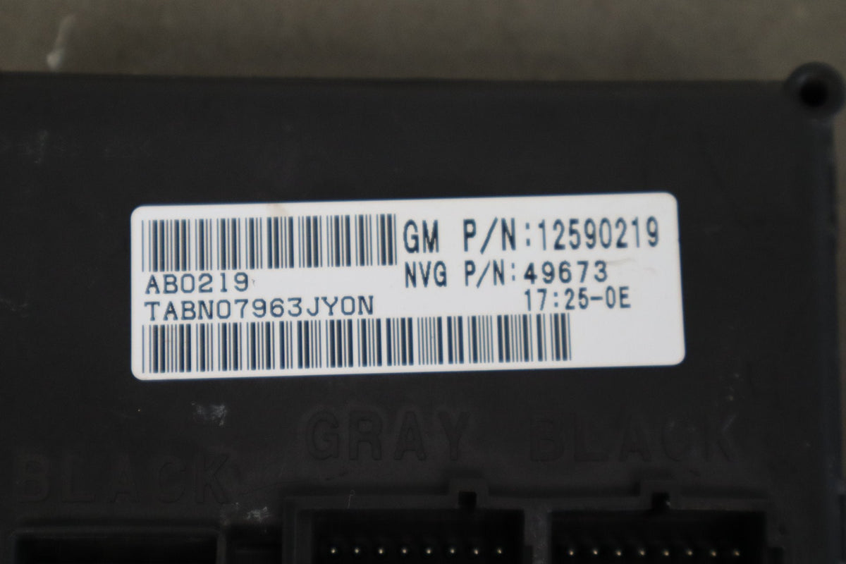 2003-07 Chevy Silverado Sierra 2500HD Transfer Case Control Module