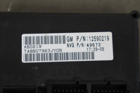 2003-07 Chevy Silverado Sierra 2500HD Transfer Case Control Module